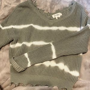 Cropped Jessica Simpson sweater